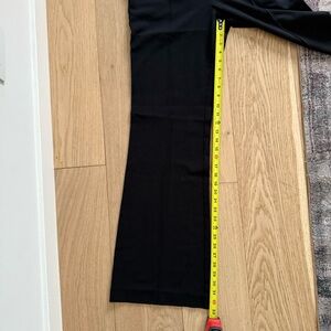 Black Nordstrom Size 6 Elastic Waist High Waist Dress Pants